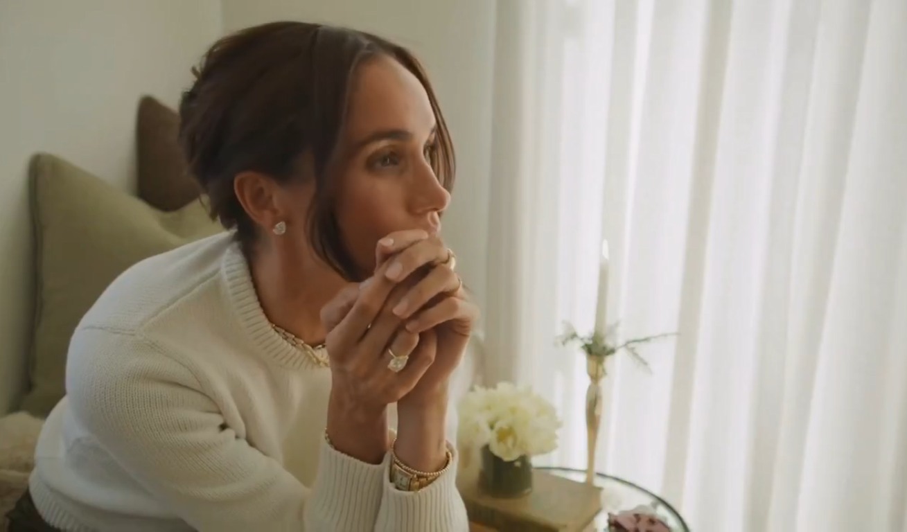 Duchess Meghan confirmed off attractive new jewellery whereas selling Creation As Ever 2 meghan as ever advent jewelry 2